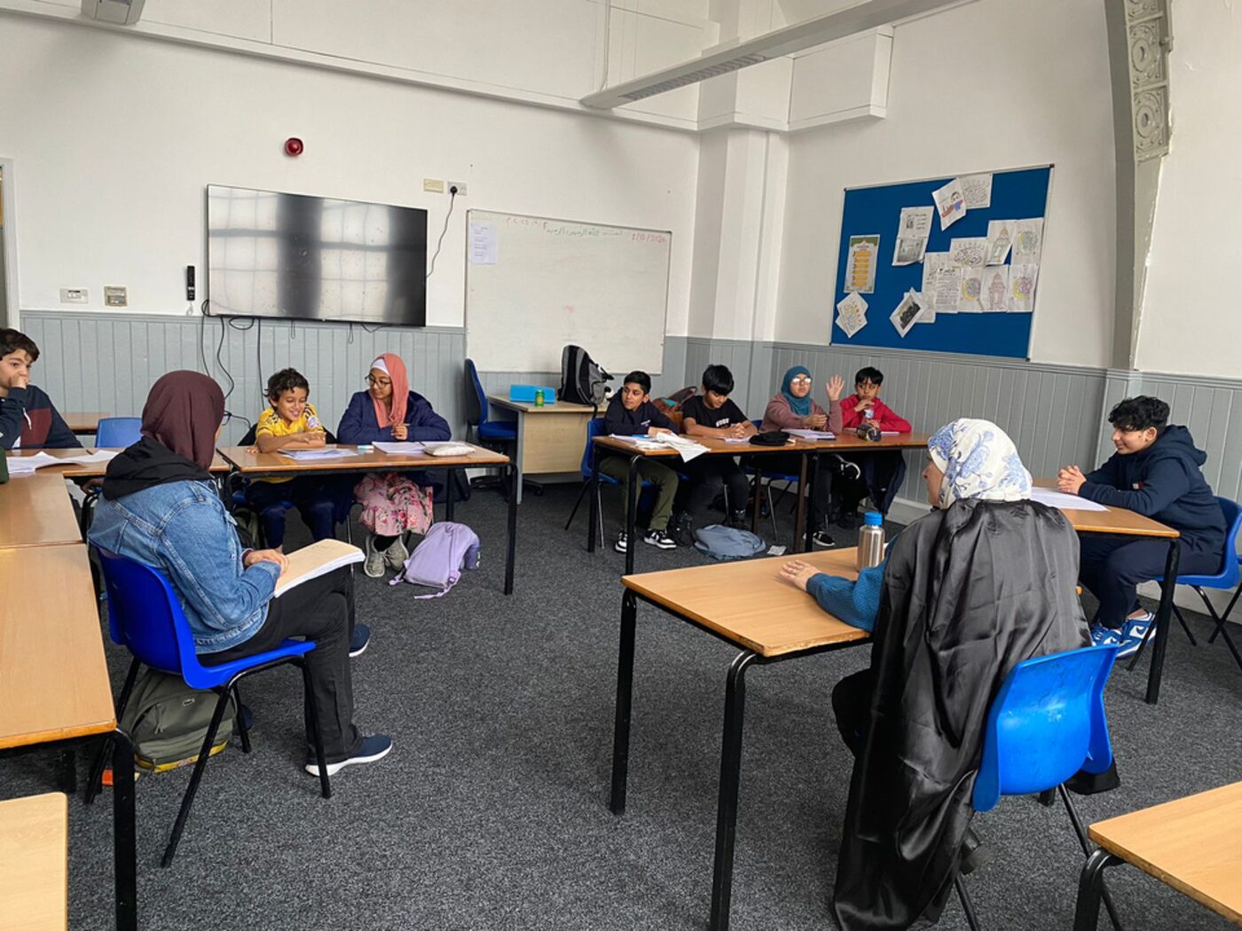A CLIMB classroom in session